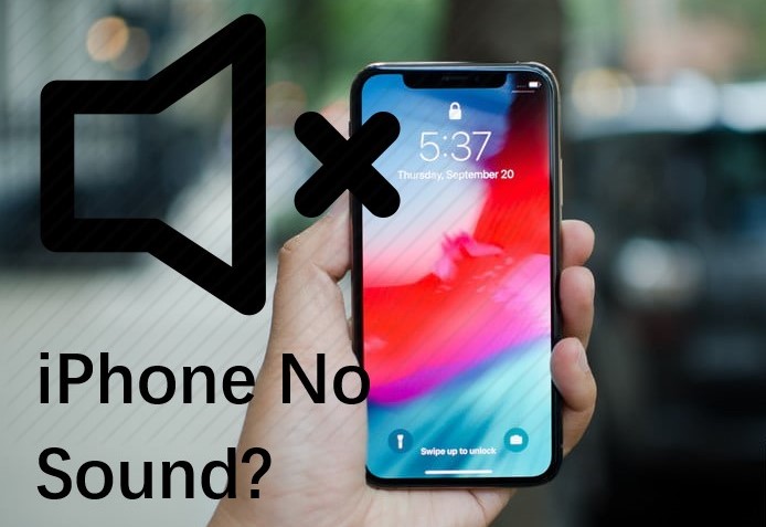 iphone no sound