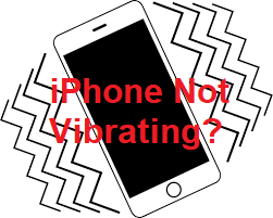 iphone not vibrating