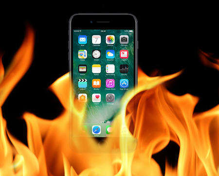 fix iphone overheating issue