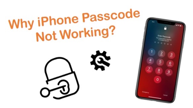 fix iphone passcode not working