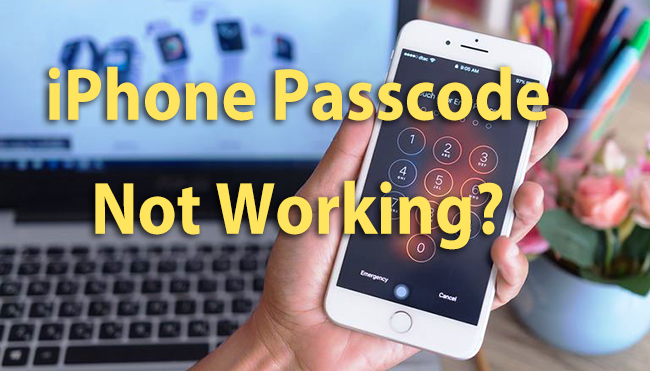 iphone passcode not working