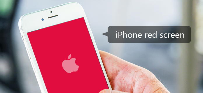 how to fix iphone red screen