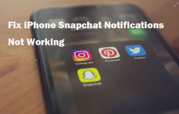 iphone snapchat notifications not working