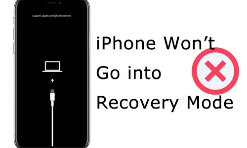 iphone wont go into recovery mode