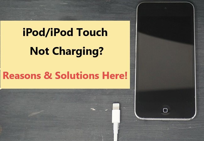 ipod touch wont charge