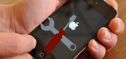 fix ipod stuck on apple logo
