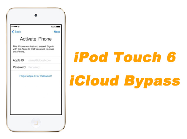 ipod touch 6 icloud bypass