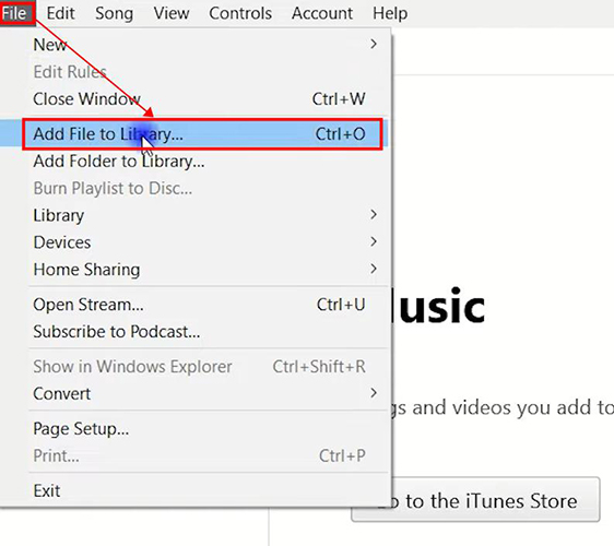 itunes add files process