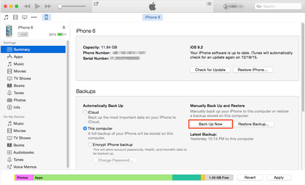 fix iphone keeps deleting messages with itunes