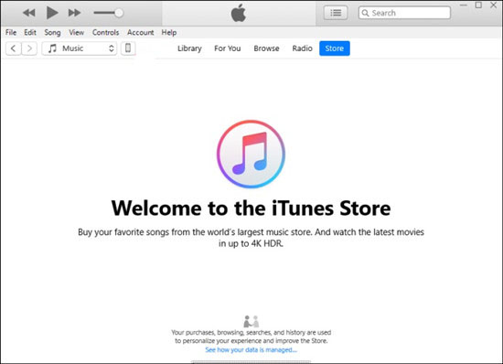 itunes store