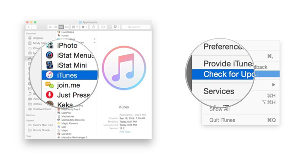 itunes update on mac