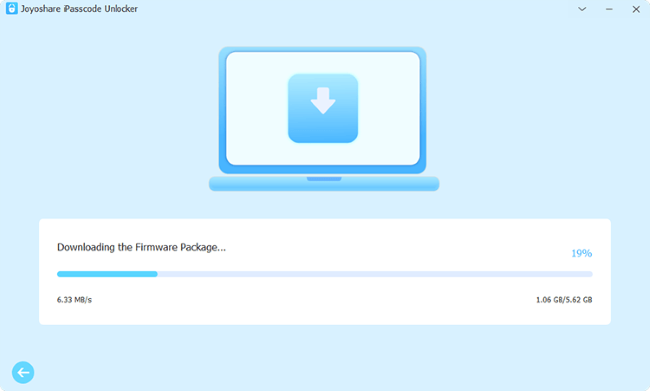 joyoshare iphone unlocker download firmware package