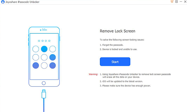 joyoshare ipasscode unlocker