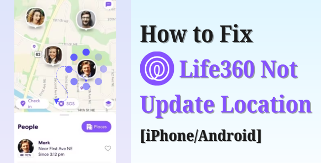 life360 not updating location
