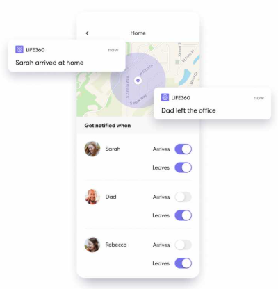 life360 place alerts