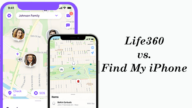 life360 vs find my iphone