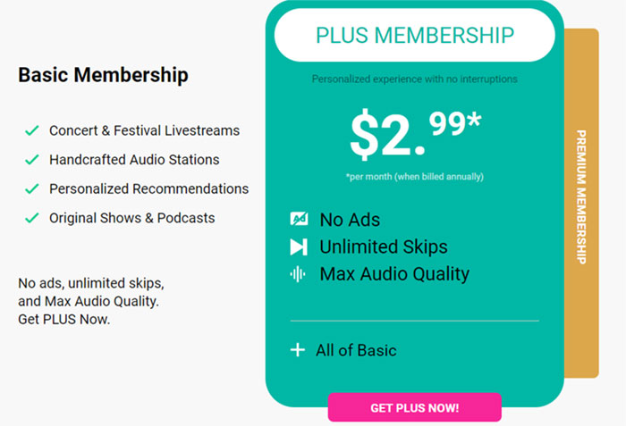 liveone music membership