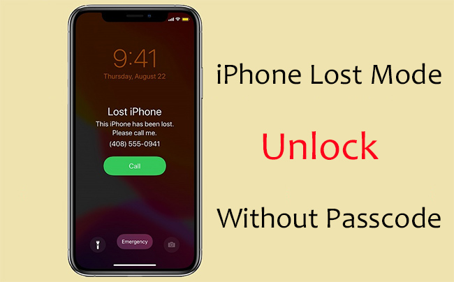 iphone lost mode unlock without passcode