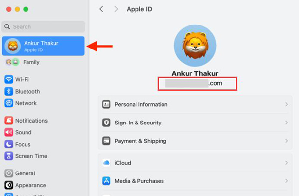 mac apple id