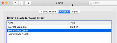 set sound output device