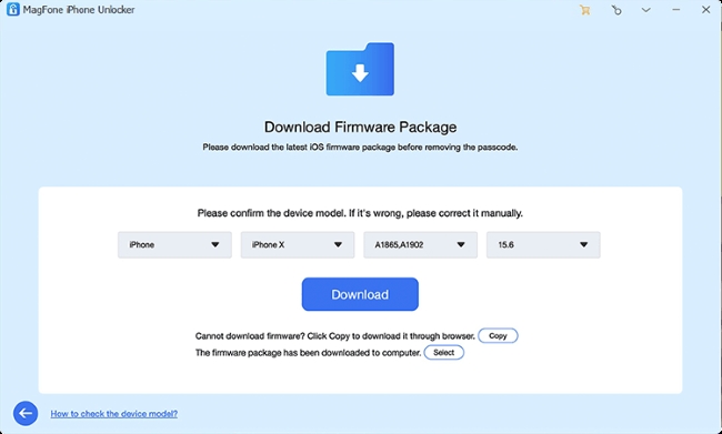 magfone iphone unlocker download firmware package