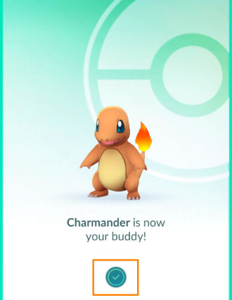 make the pokemon your buddy