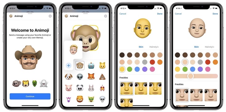 emoji on ios 12