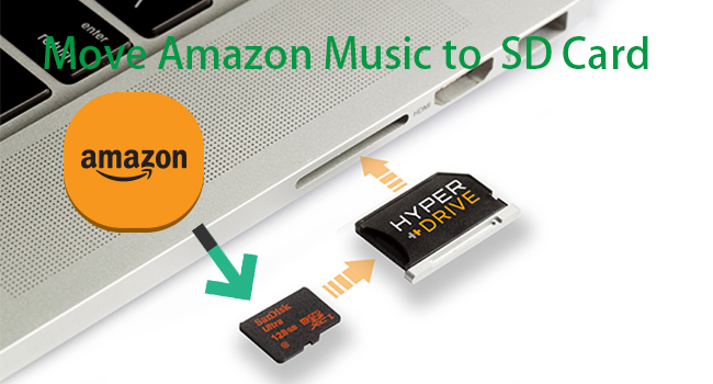 move amazon music to sd card