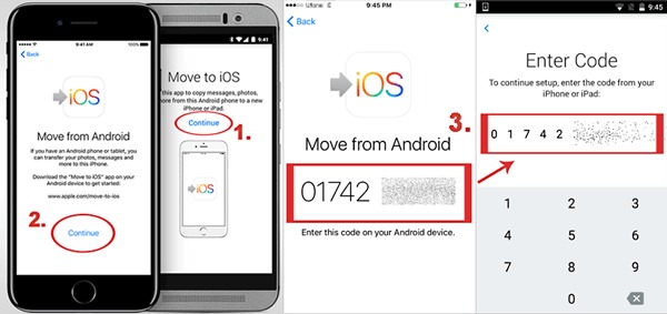 transfer whatsapp via move to ios