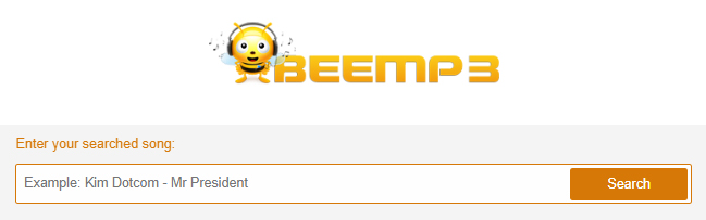 search music on mp3bee