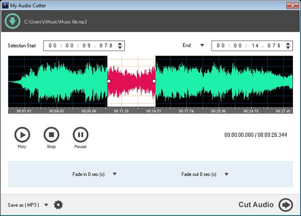 my audio cutter