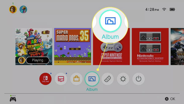nintendo check recorded switch game