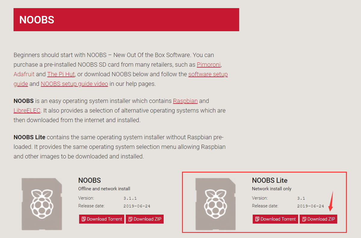 Noobs Program noobs lite インストール – raspberry pi linux インストール – NDJI