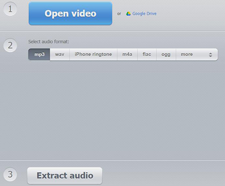 online audio extractor