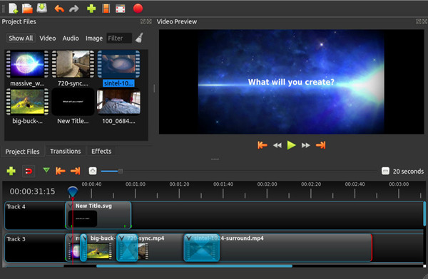openshot best free video cutter and joiner