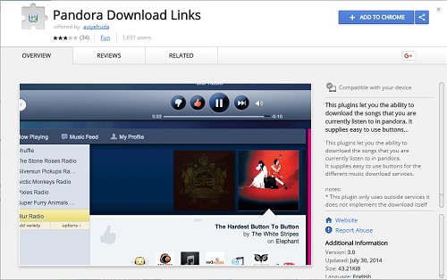 pandora download links