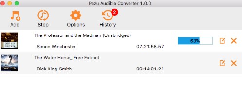 pazu audible converter converting