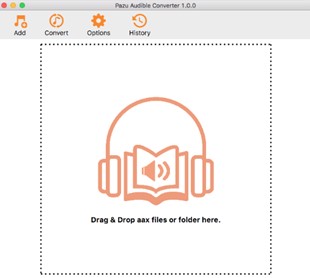 pazu audible converter homepage
