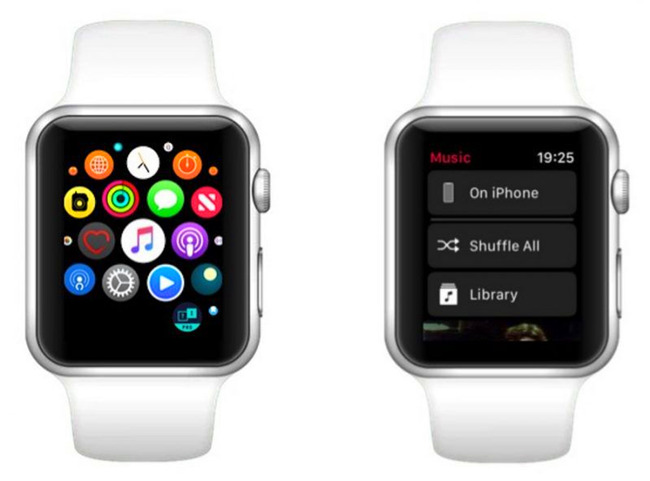 play music on apple watch without headphones