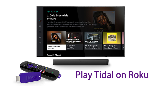 play tidal on roku