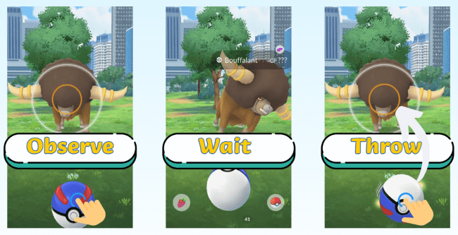 trick on how to get an excellent throw in pokemon go
