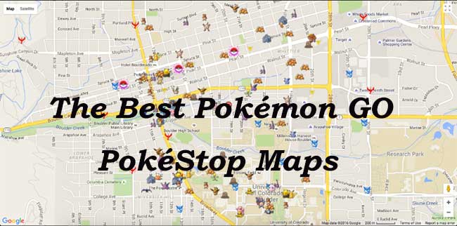 pokemon go pokestop map