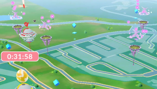 locate a power spot
