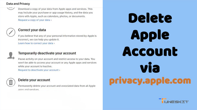 www.apple.com/privacy delete account