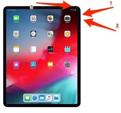 put ipad into recovery mode without home button
