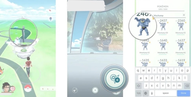 place pokemon in gym to get free pokecoins