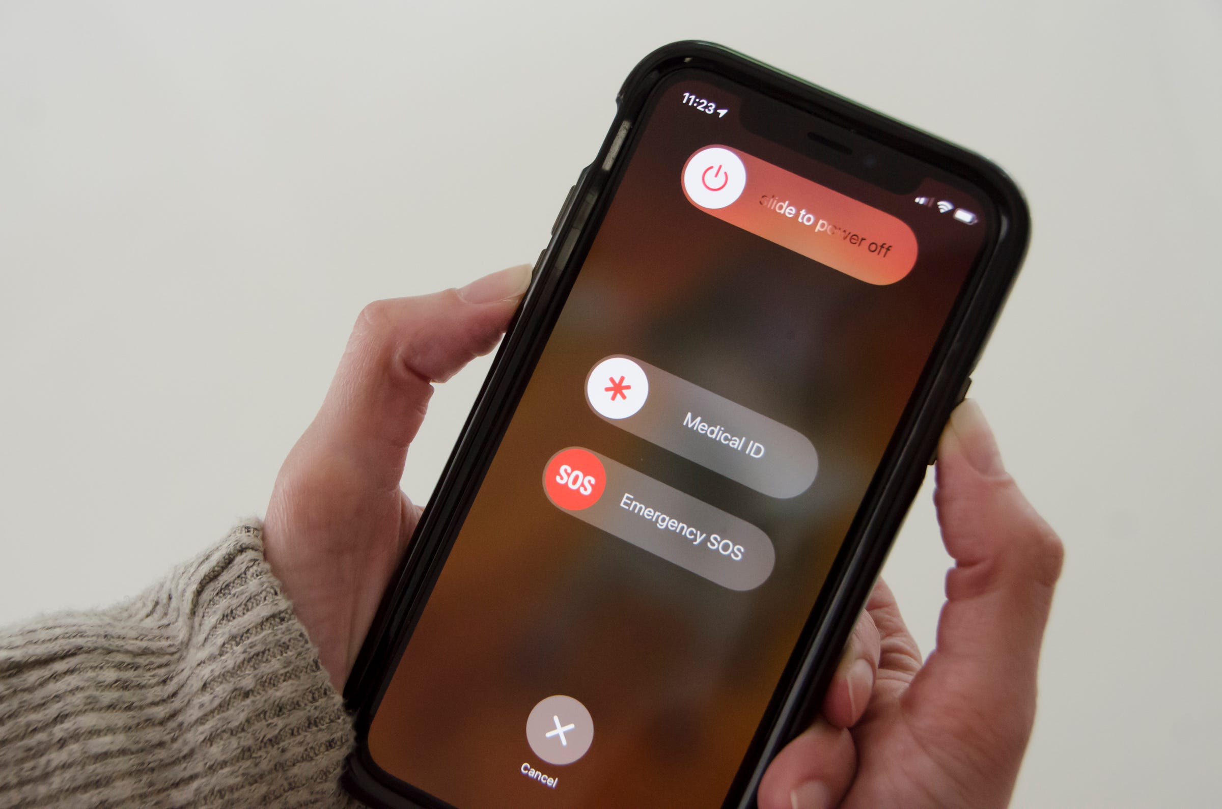 restart your iPhone to fix voice control keeps popping up