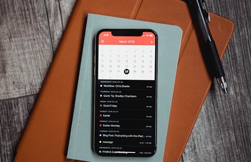 iphone calendar recovery