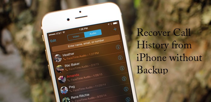 recover call history on iphone