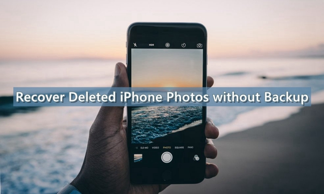 recover deleted iphone photos without backup